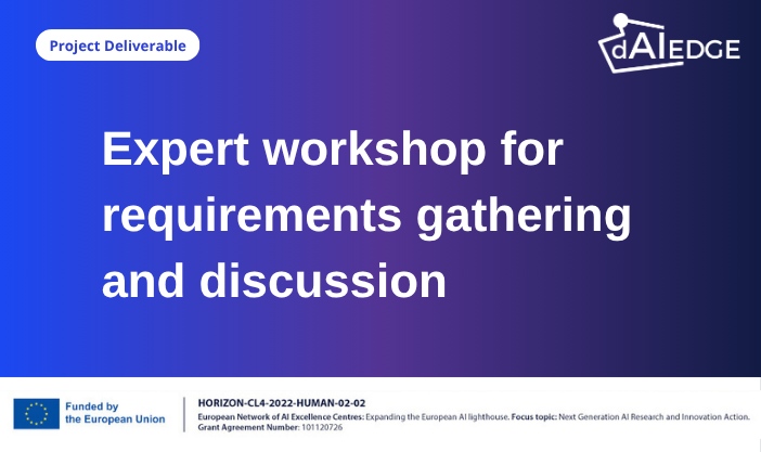 Roundtable on Edge AI functional and non-functional requirements