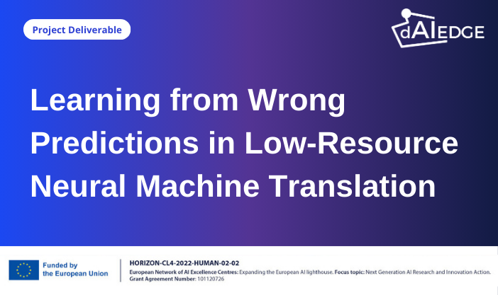 Learning from Wrong Predictions in Low-Resource Neural Machine Translation