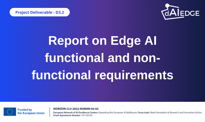 Comprehensive report on edge AI requirements